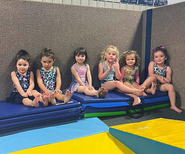 Tiny Tots from Leah's Gymnastics & Cheerleading in Benton, Arkansas