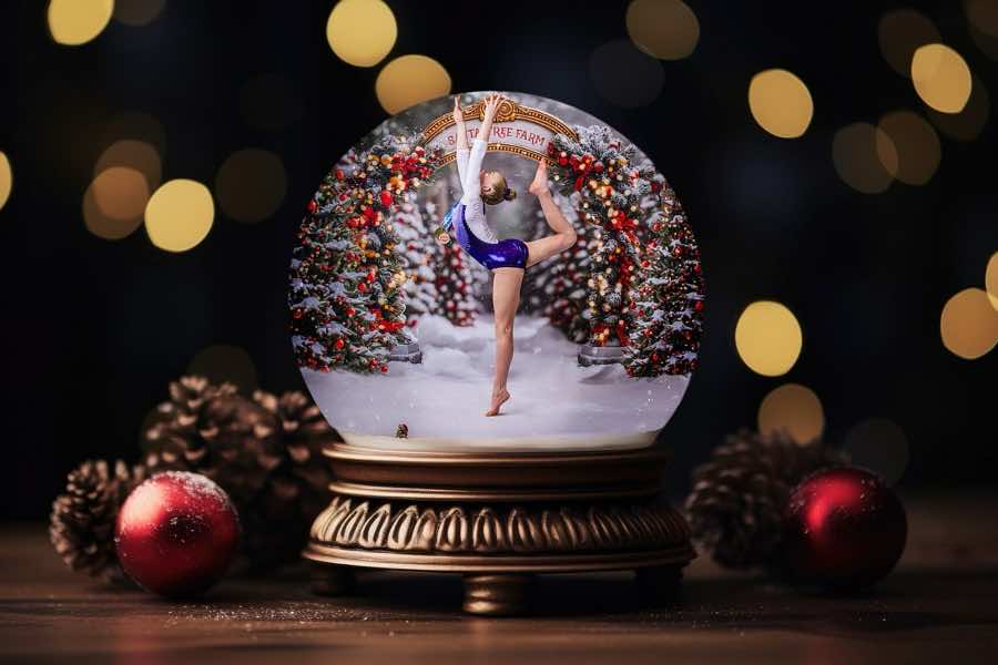Snow Globe Classic photography by Liza Jane Photography